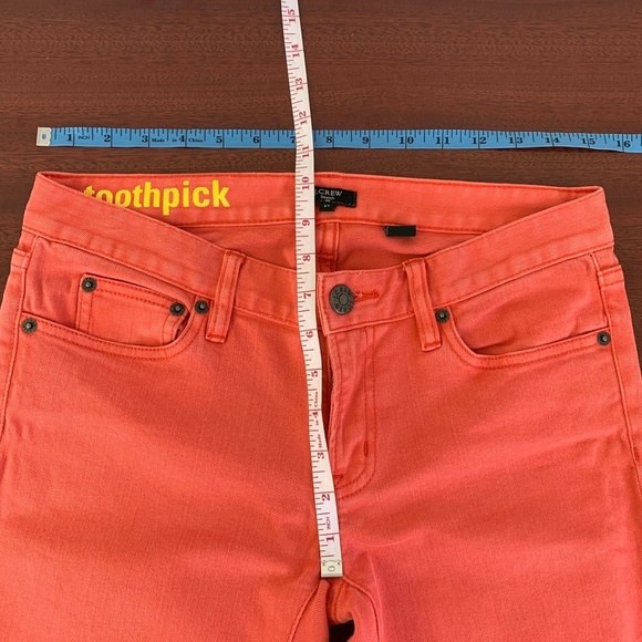 EUC J Crew Toothpick Skinny Leg Jeans - Picture 2 of 7